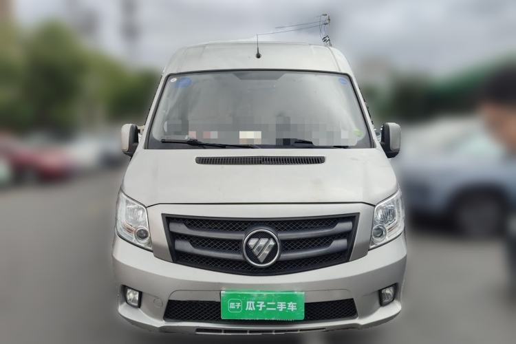 Used Foton Toano 2023 2.0T Manual Jixiang Van Extended Wheelbase Mid-Roof Design Rear Single Tire 3-Seater Front
