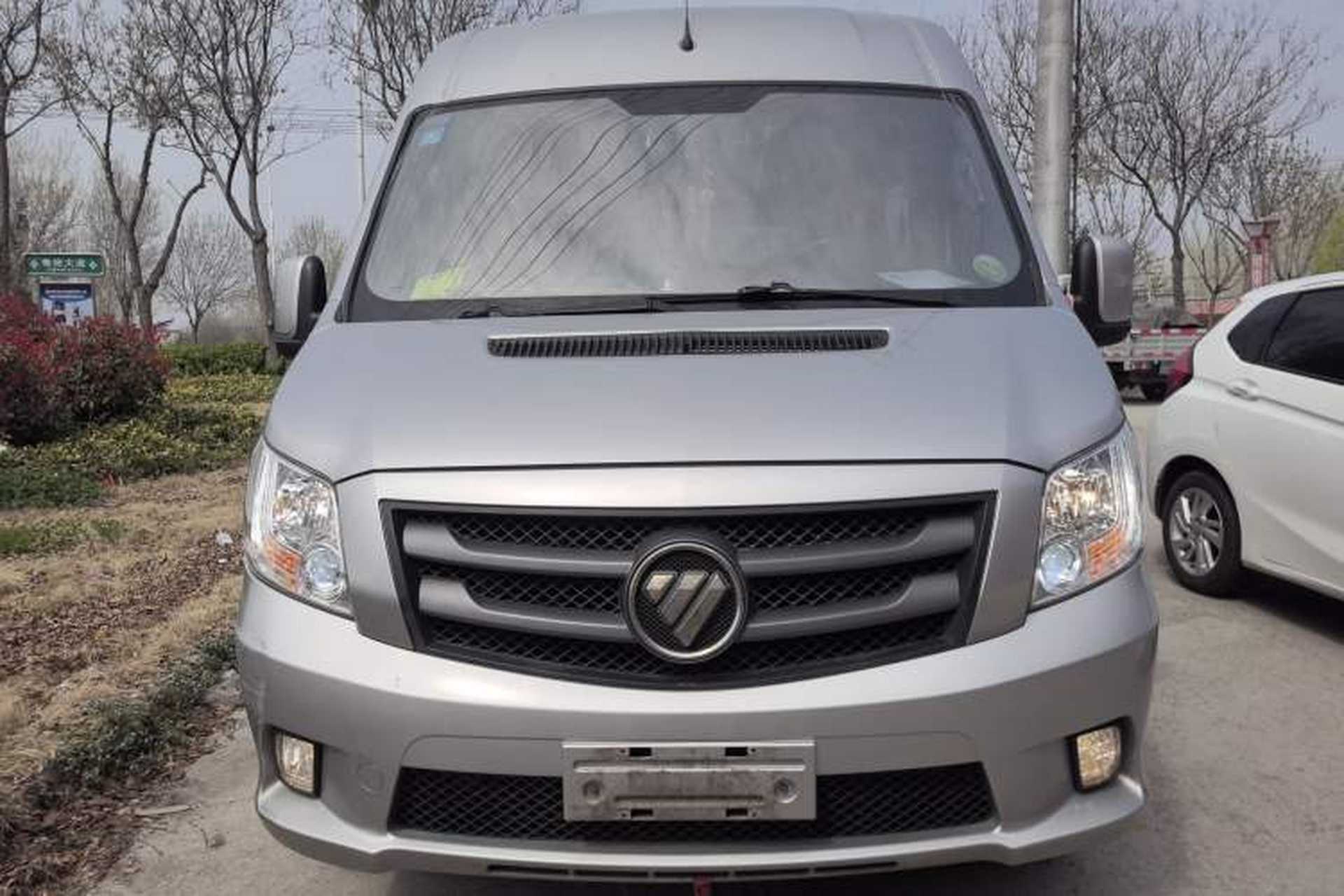 Used Foton Toano 2023 2.0T Manual Jixiang Long Wheelbase Mid-Top Rear Single Tire 7/9-Seater Front