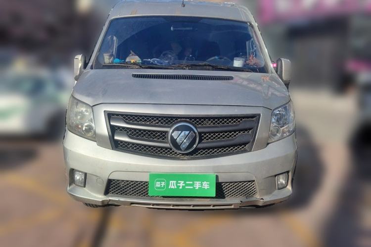 Used Foton Toano 2023 2.0T Manual Jixiang Van Long Wheelbase Mid-Height Rear Single Tire 3-Seater Front
