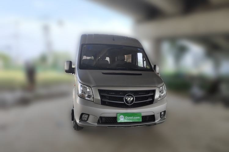 Used Foton Toano 2023 2.5T Manual Jixiang Long Wheelbase Mid-Top with Dual Rear Tires 7/9-Seater Front