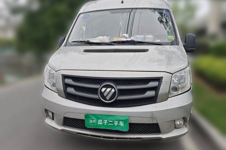 Used Foton Toano 2023 2.0T Manual Jixiang Long-Wheelbase Mid-Top Single Rear Tire 7/9-Seater Professional Edition Front