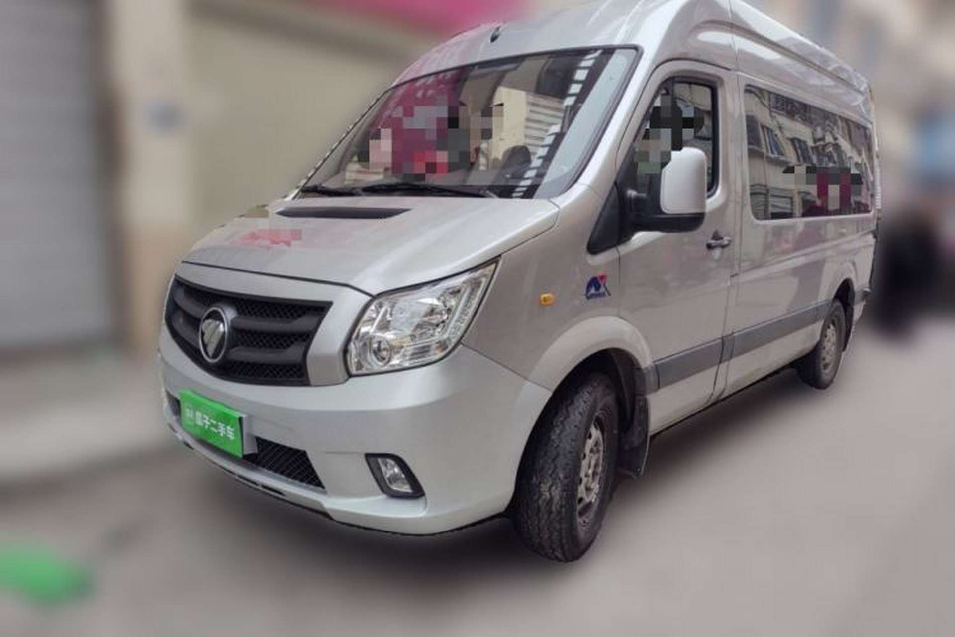 Used Foton Toano 2023 Joy Elephant Multi-Function Model Cummins 2.8T Manual Transmission Long Wheelbase Mid-Roof Design Rear Single Tire—Available in 5/6/7/9-Seater Configurations Front Left 45 Deg