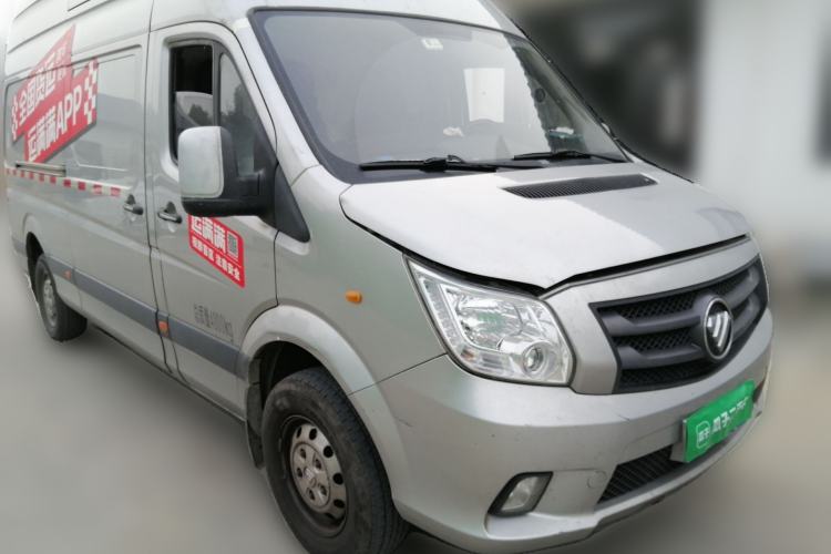 Used Foton Toano 2023 2.0T Manual Jixiang Van Extended Wheelbase Ultra-High Roof Rear Single Tire 3-Seater Front Right 45 Deg