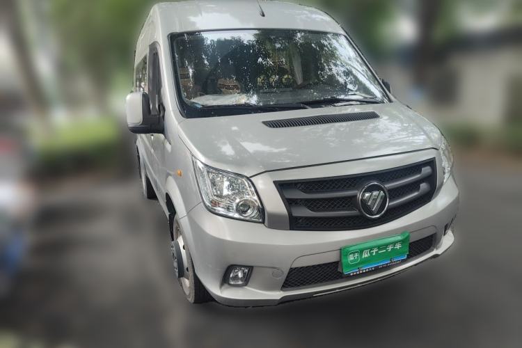 Used Foton Toano 2023 2.8T Manual Jixiang Long Wheelbase Mid-Top with Rear Dual Tires 7/9 Seats Front Right 45 Deg