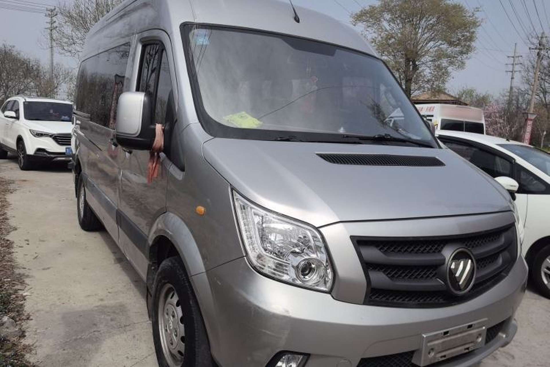 Used Foton Toano 2023 2.0T Manual Jixiang Long Wheelbase Mid-Top Rear Single Tire 7/9-Seater Front Right 45 Deg
