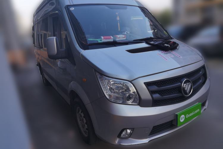 Used Foton Toano 2023 2.0T Manual Jixiang Long Wheelbase Mid-Top Rear Single Tire 7/9-Seater Front Right 45 Deg