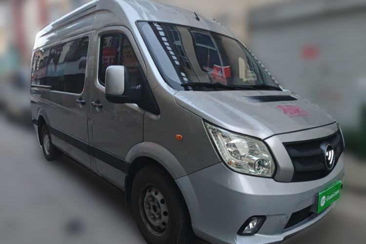 Used Foton Toano 2023 Joy Elephant Multi-Function Model Cummins 2.8T Manual Transmission Long Wheelbase Mid-Roof Design Rear Single Tire—Available in 5/6/7/9-Seater Configurations Front Right 45 Deg