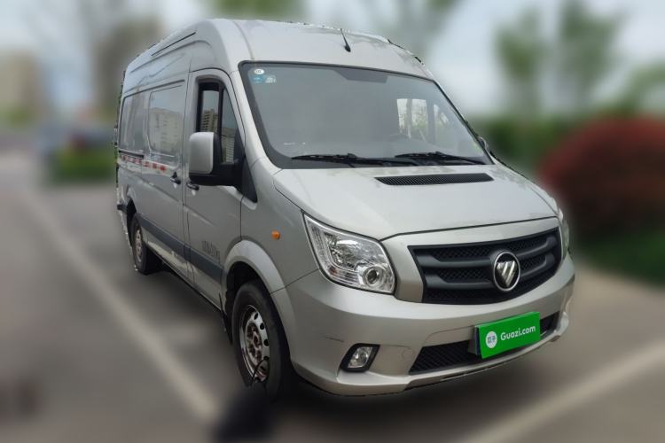 Used Foton Toano 2023 Joy Elephant Van 2.0T Manual Long Wheelbase Mid-Roof Design Rear Single Tire 3-Seater Front Right 45 Deg