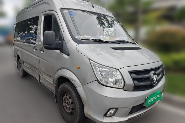 Used Foton Toano 2023 2.0T Manual Jixiang Long-Wheelbase Mid-Top Single Rear Tire 7/9-Seater Professional Edition Front Right 45 Deg