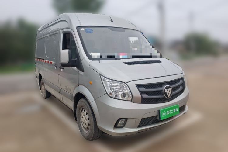 Used Foton Toano 2023 Joy Elephant Van 2.0T Manual Long Wheelbase Mid-Roof Design Rear Single Tire 3-Seater Front Right 45 Deg