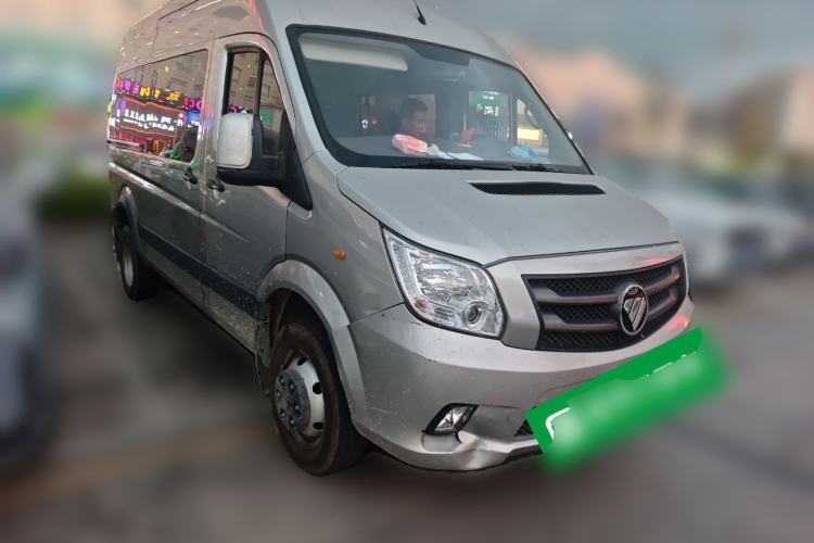 Used Foton Toano 2023 Cummins 2.8T Manual Jixiang Multi-Function Long-Wheelbase Mid-Roof Model with Rear Dual Tires Available in 7/9-Seater Configurations Front Right 45 Deg