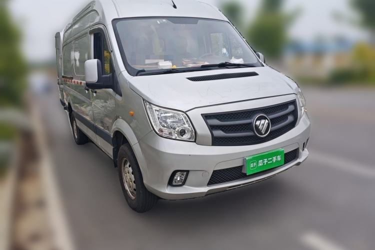 Used Foton Toano 2023 Joy Elephant Van 2.0T Manual Long Wheelbase Mid-Roof Design Rear Single Tire 3-Seater Front Right 45 Deg