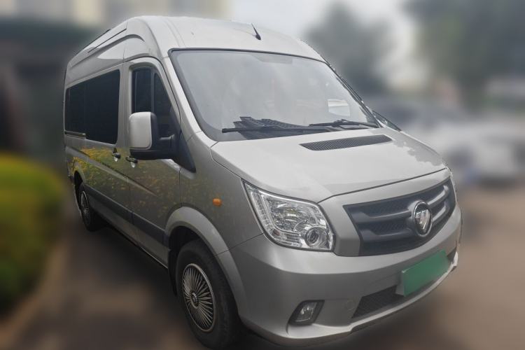 Used Foton Toano 2023 Joy Elephant Multi-Function Model Cummins 2.8T Manual Transmission Long Wheelbase Mid-Roof Design Rear Single Tire—Available in 5/6/7/9-Seater Configurations Front Right 45 Deg