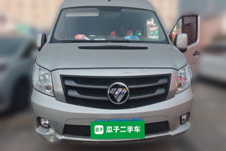 Used Foton Toano 2023 Cummins 2.8T Manual Jixiang Multi-Function Long-Wheelbase Mid-Roof Model with Rear Dual Tires Available in 7/9-Seater Configurations Front
