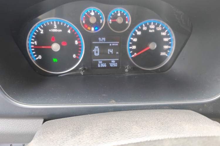 Used Foton Toano  Odometer Close Up