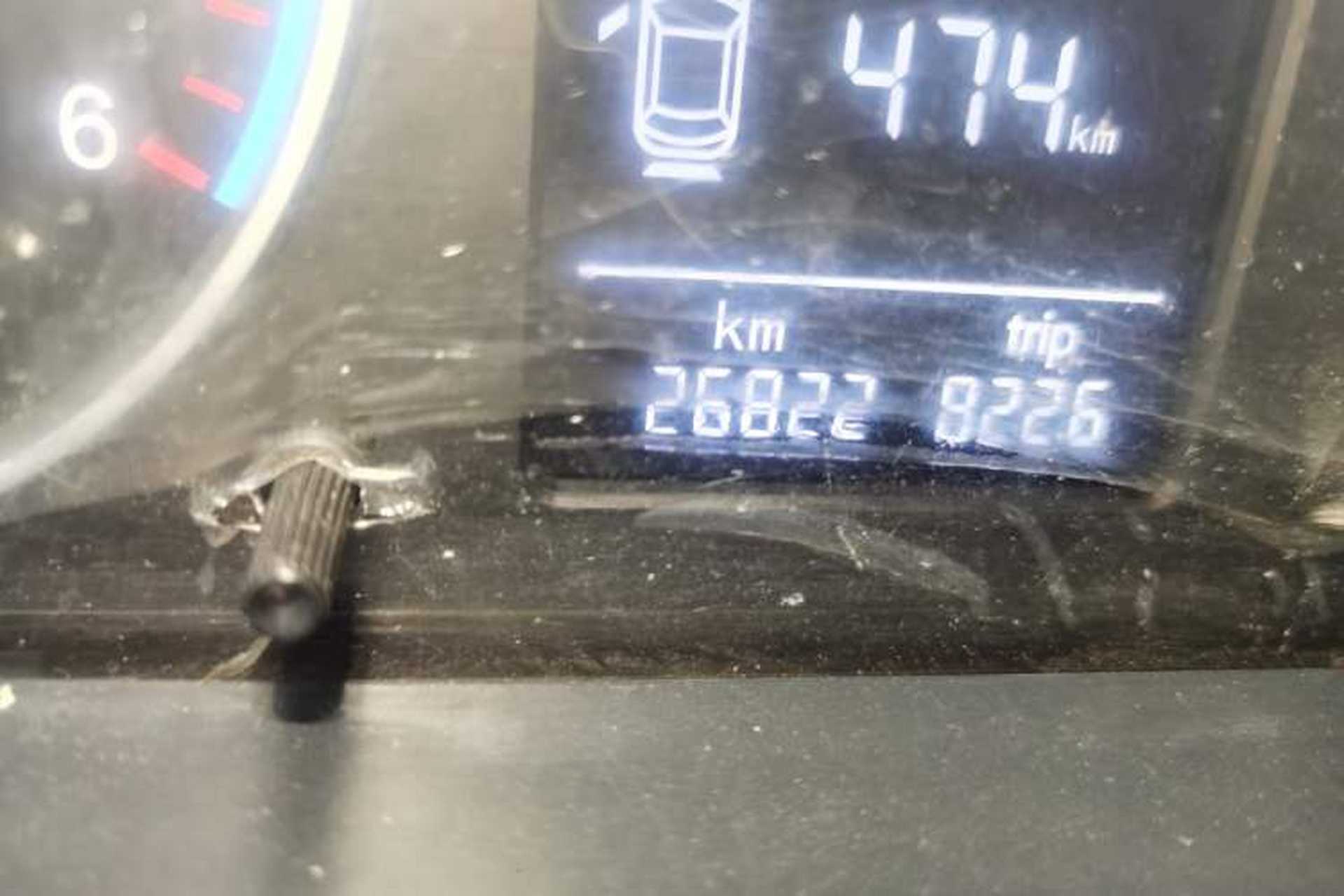Used Foton Toano 2023 2.0T Manual Urban Version Short Wheelbase Low Roof with Single Rear Tire Available in 5/6/9-Seater Configurations Odometer Close Up