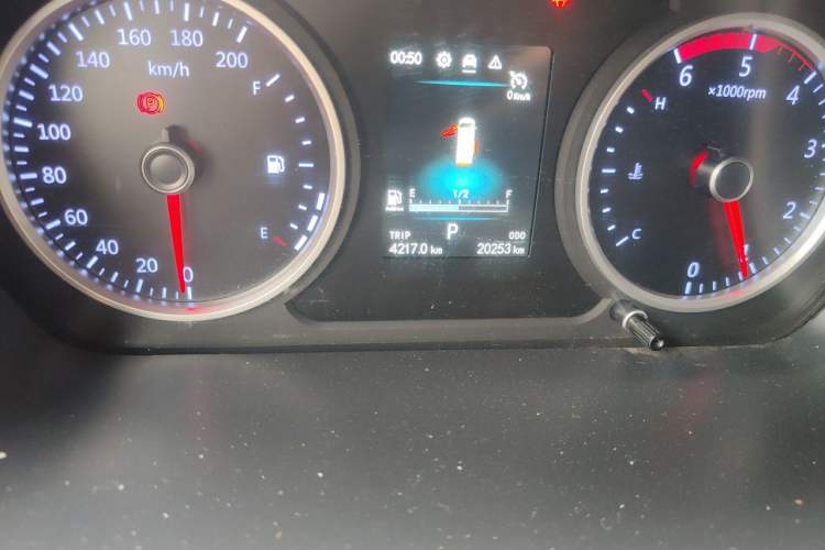 Used Foton Toano  Odometer Close Up