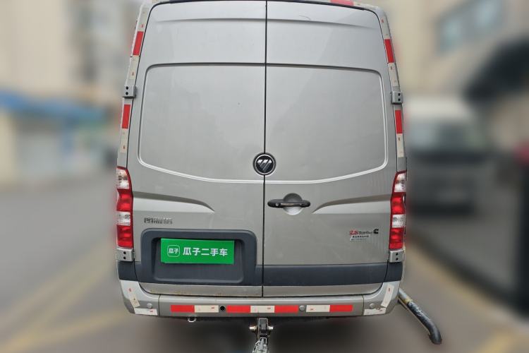 Used Foton Toano 2023 2.8T Manual Jixiang Van Extended Wheelbase Mid-Height Roof Rear Dual Tires 3-Seater Rear