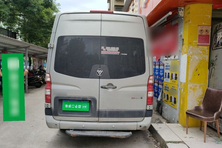 Used Foton Toano 2023 2.8T Manual Jixiang Long Wheelbase Mid-Top Rear Single Tire 7/9-Seater Rear
