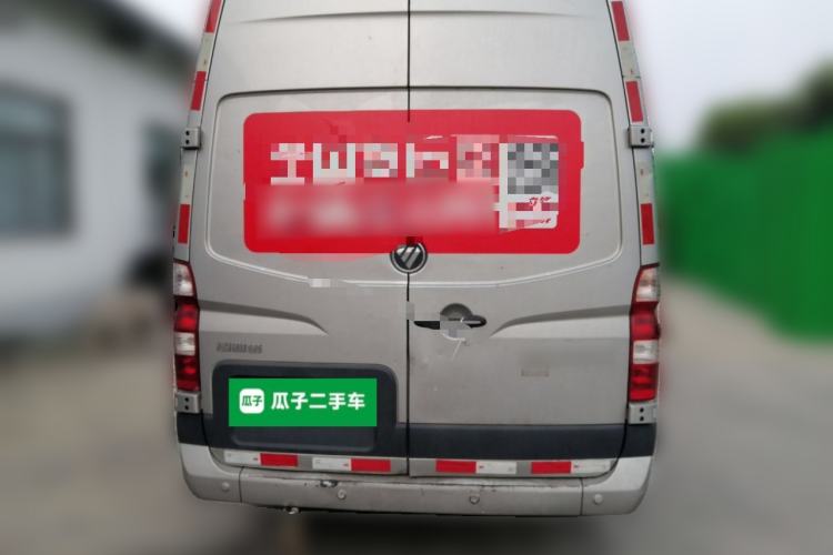 Used Foton Toano 2023 2.0T Manual Jixiang Van Extended Wheelbase Ultra-High Roof Rear Single Tire 3-Seater Rear