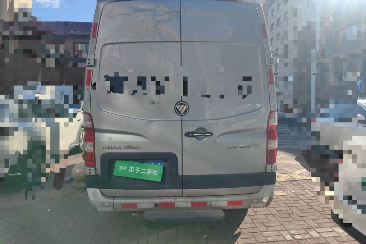 Used Foton Toano 2023 2.0T Manual Jixiang Van Long Wheelbase Mid-Height Rear Single Tire 3-Seater Rear