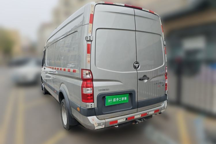 Used Foton Toano 2023 2.8T Manual Jixiang Van Extended Wheelbase Mid-Height Roof Rear Dual Tires 3-Seater Rear Left 45 Deg