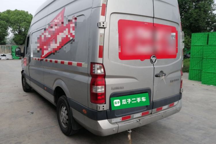 Used Foton Toano 2023 2.0T Manual Jixiang Van Extended Wheelbase Ultra-High Roof Rear Single Tire 3-Seater Rear Left 45 Deg