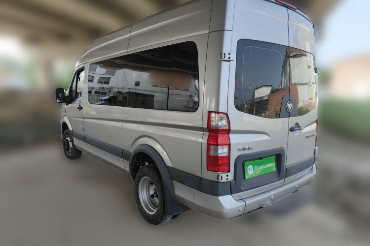 Used Foton Toano 2023 2.5T Manual Jixiang Long Wheelbase Mid-Top with Dual Rear Tires 7/9-Seater Rear Left 45 Deg