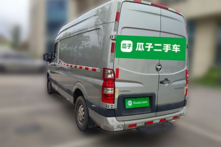 Used Foton Toano 2023 Joy Elephant Van 2.0T Manual Long Wheelbase Mid-Roof Design Rear Single Tire 3-Seater Rear Left 45 Deg