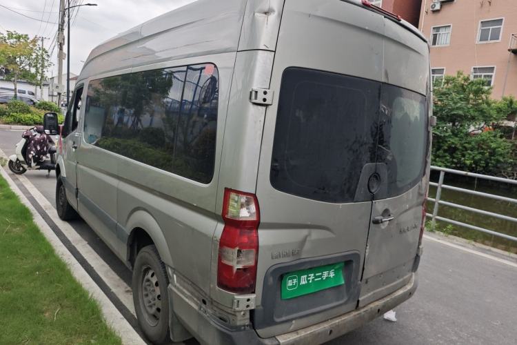 Used Foton Toano 2023 2.0T Manual Jixiang Long-Wheelbase Mid-Top Single Rear Tire 7/9-Seater Professional Edition Rear Left 45 Deg