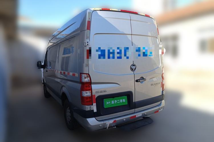 Used Foton Toano 2023 2.0T Manual Jixiang Van Long Wheelbase Mid-Height Rear Single Tire 3-Seater Rear Left 45 Deg