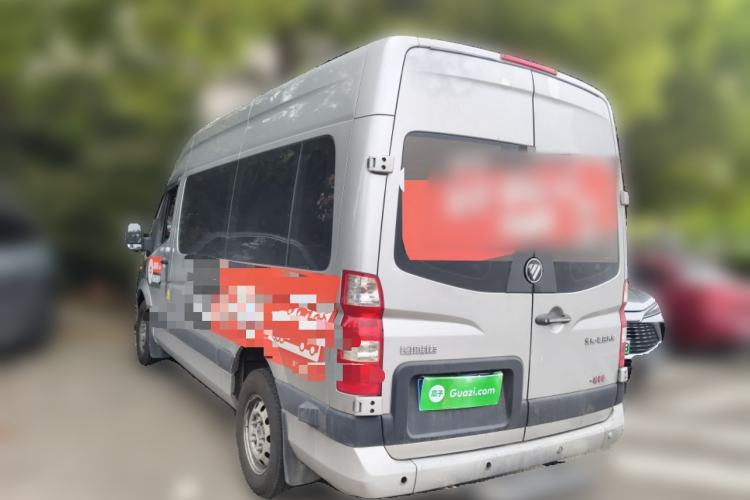 Used Foton Toano 2023 Joy Elephant Multi-Function 2.0T Manual Long-Wheelbase Mid-Roof Model with Single Rear Tire Available in 5/6/7/9-Seater Configurations Rear Left 45 Deg