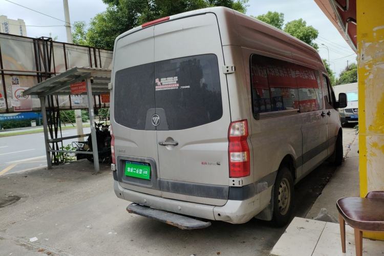 Used Foton Toano 2023 2.8T Manual Jixiang Long Wheelbase Mid-Top Rear Single Tire 7/9-Seater Rear Right 45 Deg