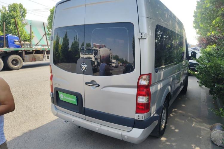 Used Foton Toano 2023 Joy Elephant Multi-Function 2.0T Manual Long-Wheelbase Mid-Roof Model with Single Rear Tire Available in 5/6/7/9-Seater Configurations Rear Right 45 Deg