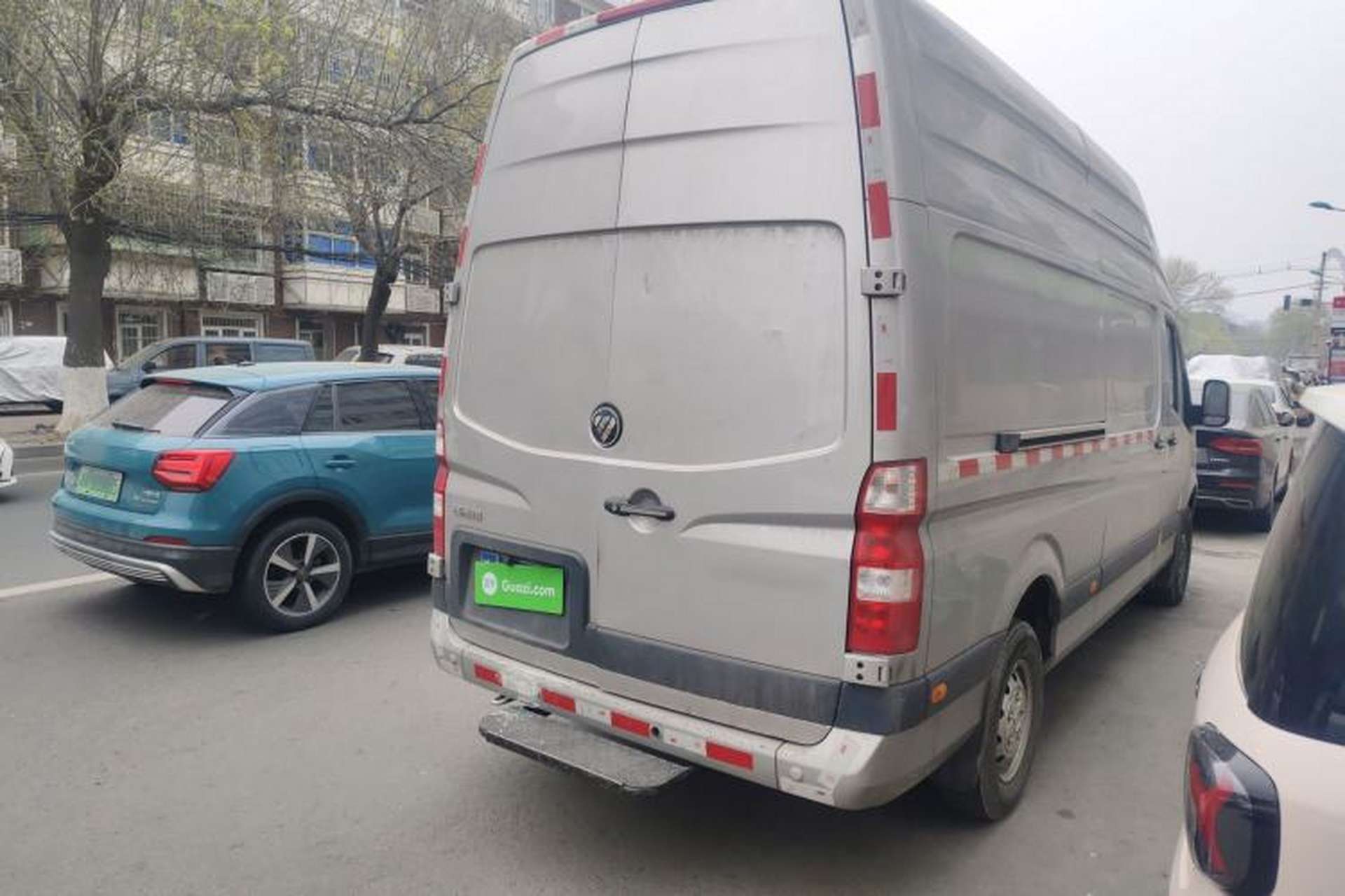Used Foton Toano 2023 Joy Elephant Van 2.0T Manual Transmission Extended Wheelbase Ultra-High Roof Rear Single Tire 3-Seater Rear Right 45 Deg