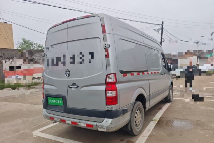 Used Foton Toano 2023 Joy Elephant Van 2.0T Manual Long Wheelbase Mid-Roof Design Rear Single Tire 3-Seater Rear Right 45 Deg