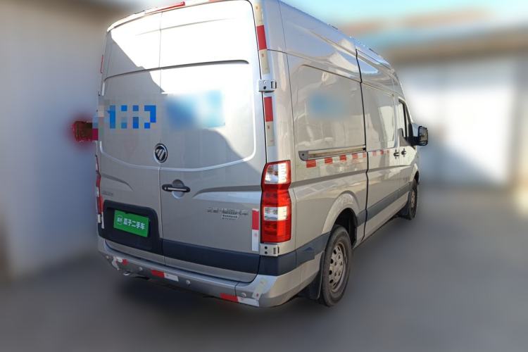 Used Foton Toano 2023 2.0T Manual Jixiang Van Long Wheelbase Mid-Height Rear Single Tire 3-Seater Rear Right 45 Deg