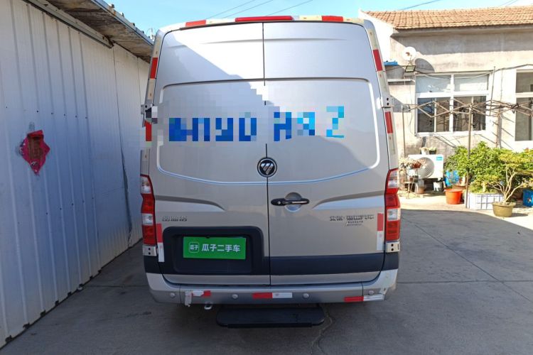 Used Foton Toano 2023 2.0T Manual Jixiang Van Long Wheelbase Mid-Height Rear Single Tire 3-Seater Rear