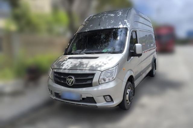 Used Foton Toano 2023 2.5T Manual Jixiang Van Long Wheelbase Ultra-High Roof with Rear Dual Tires 3-Seater