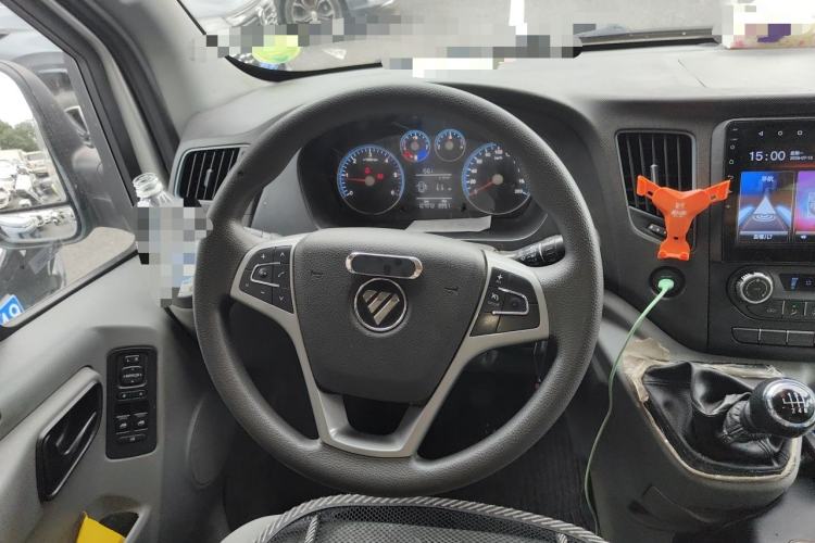 Used Foton Toano 2023 2.0T Manual Jixiang Van Extended Wheelbase Mid-Roof Design Rear Single Tire 3-Seater Steering Wheel