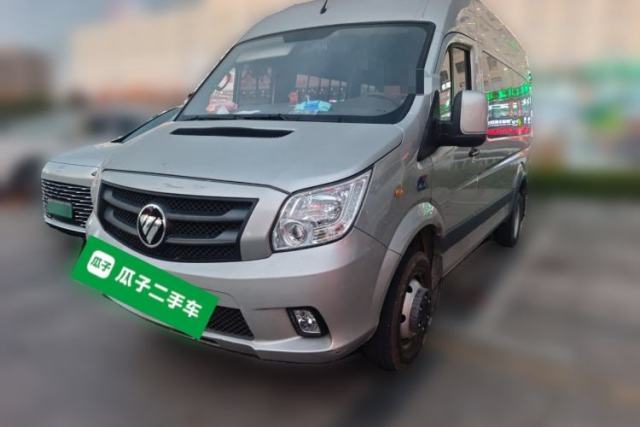 Used Foton Toano 2023 Cummins 2.8T Manual Jixiang Multi-Function Long-Wheelbase Mid-Roof Model with Rear Dual Tires Available in 7/9-Seater Configurations