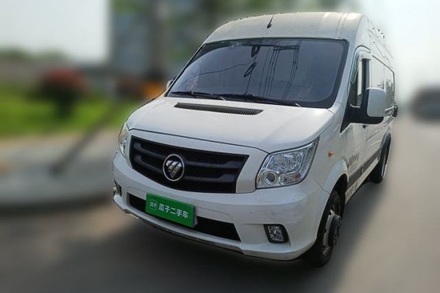 Used Foton Toano 2023 Cummins 2.8T Manual Jixiang Van Extended Wheelbase Mid-Roof Design Rear Dual Tires 3-Seater Configuration