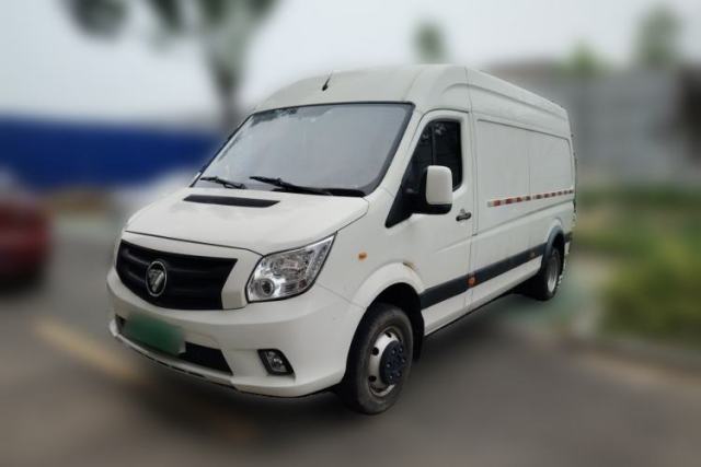 Used Foton Toano 2023 2.5T Manual Jixiang Van Extended Wheelbase Mid-Roof Design with Rear Dual Tires 3-Seater