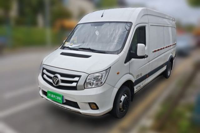 Used Foton Toano 2023 2.8T Manual Jixiang Van Extended Wheelbase Mid-Height Roof Rear Dual Tires 3-Seater