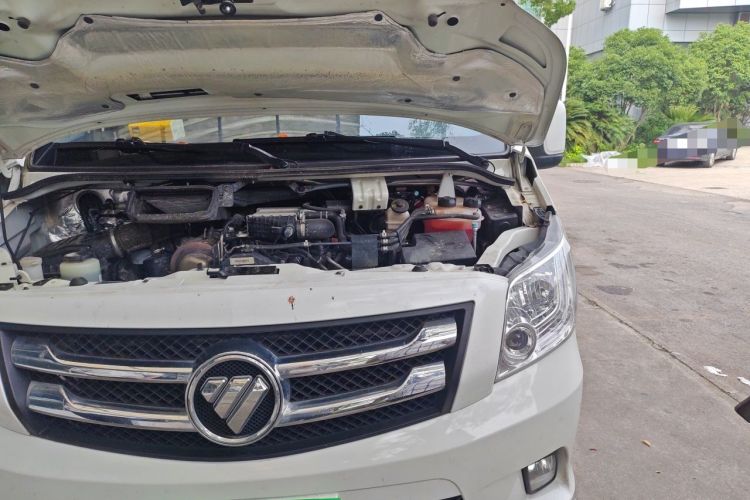 Used Foton Toano 2023 2.0T Automatic Jixiang Long-Wheelbase Mid-Height Rear Single Tire 7/9-Seater Engine Bay Left