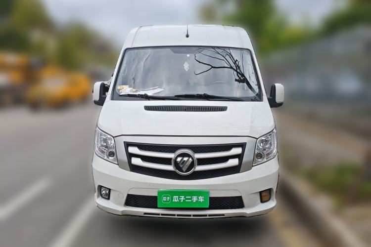 Used Foton Toano 2023 2.8T Manual Jixiang Van Extended Wheelbase Mid-Height Roof Rear Dual Tires 3-Seater Front
