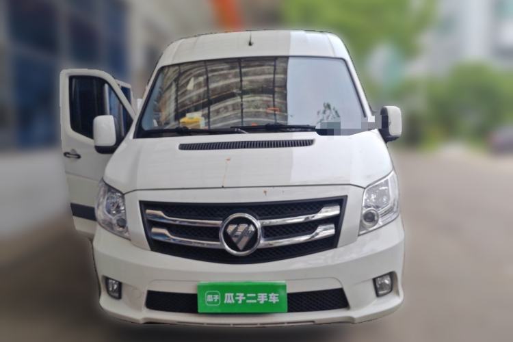 Used Foton Toano 2023 2.0T Automatic Jixiang Long-Wheelbase Mid-Height Rear Single Tire 7/9-Seater Front