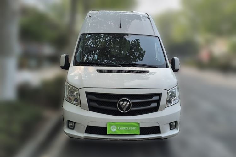 Used Foton Toano 2023 2.8T Manual Jixiang Van Extended Wheelbase Ultra-High Roof with Rear Dual Tires 3-Seater Front