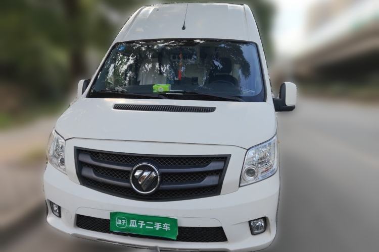 Used Foton Toano 2023 Cummins 2.8T Manual Jixiang Van Extended Wheelbase Ultra-High Roof Rear Dual Tires 3-Seater Front