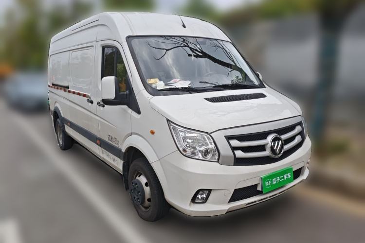 Used Foton Toano 2023 2.8T Manual Jixiang Van Extended Wheelbase Mid-Height Roof Rear Dual Tires 3-Seater Front Right 45 Deg